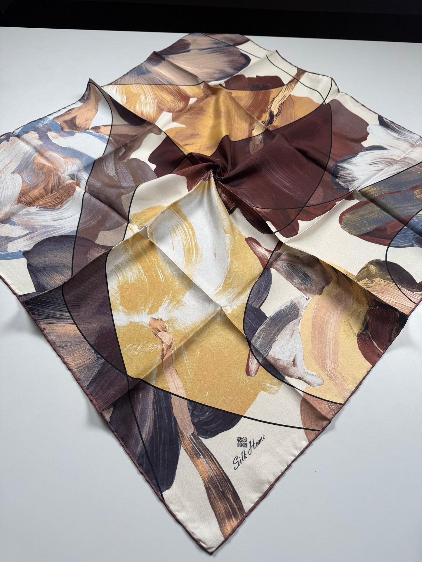 SİLKHOME Twill İpek Eşarp