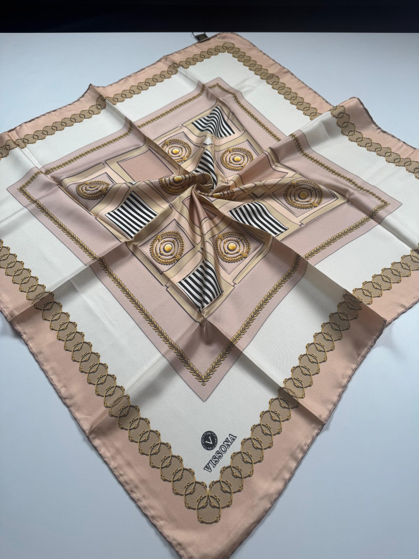 VİSSONA Twill İpek Eşarp