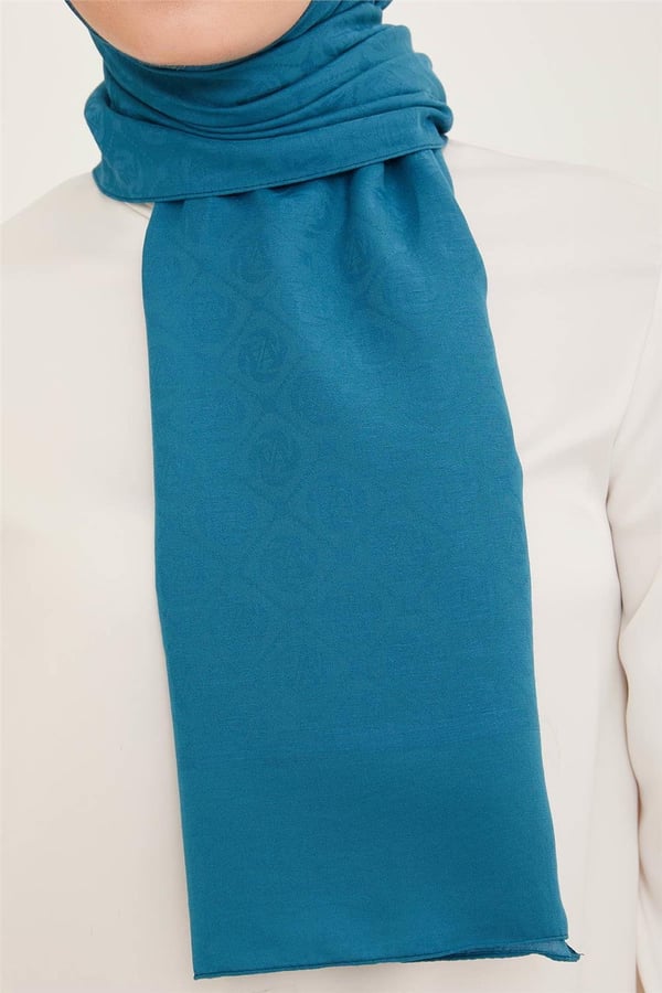 ARMİNE Trend Pamuk Monogram Şal 23043