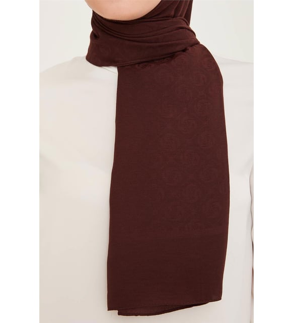 ARMİNE Trend Pamuk Monogram Şal 23035