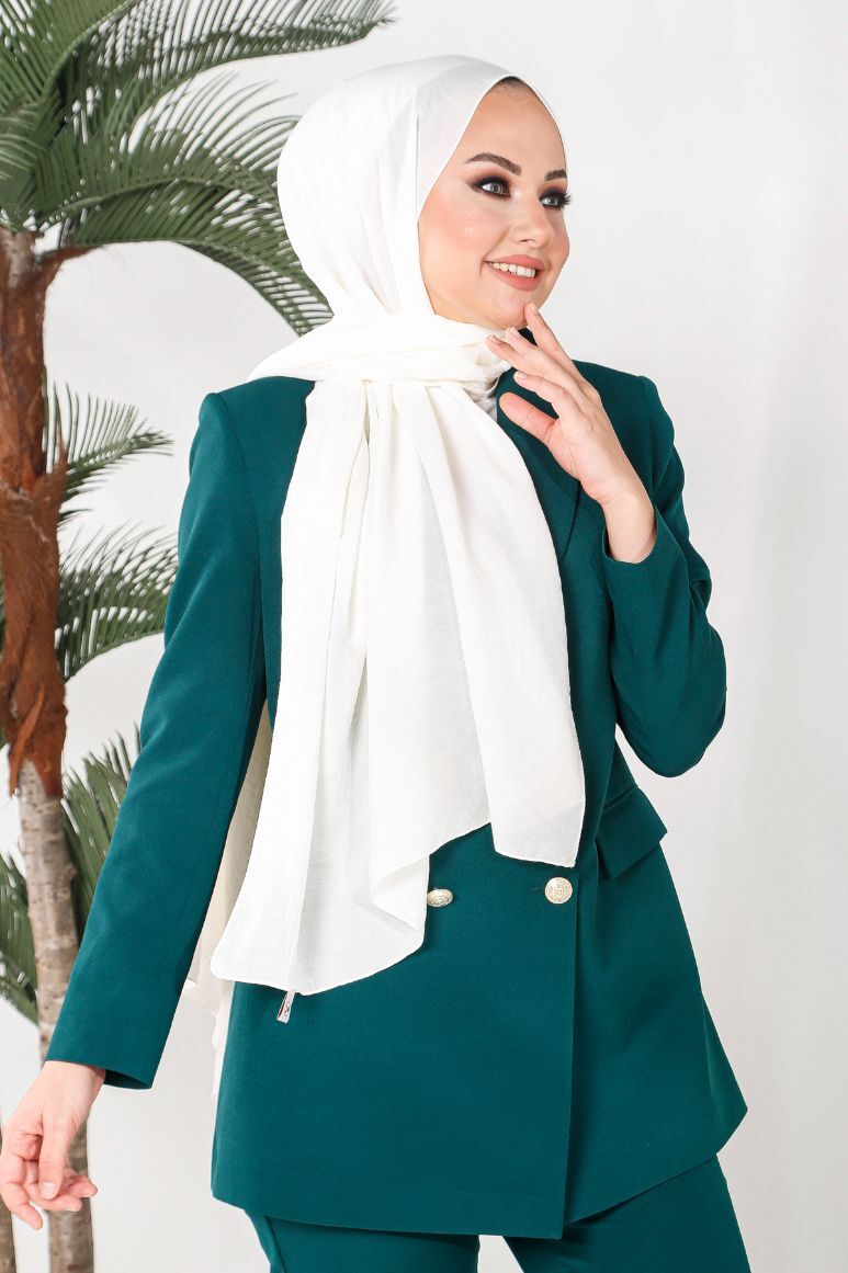 HAREM SCARF Amor Şal-Ekru