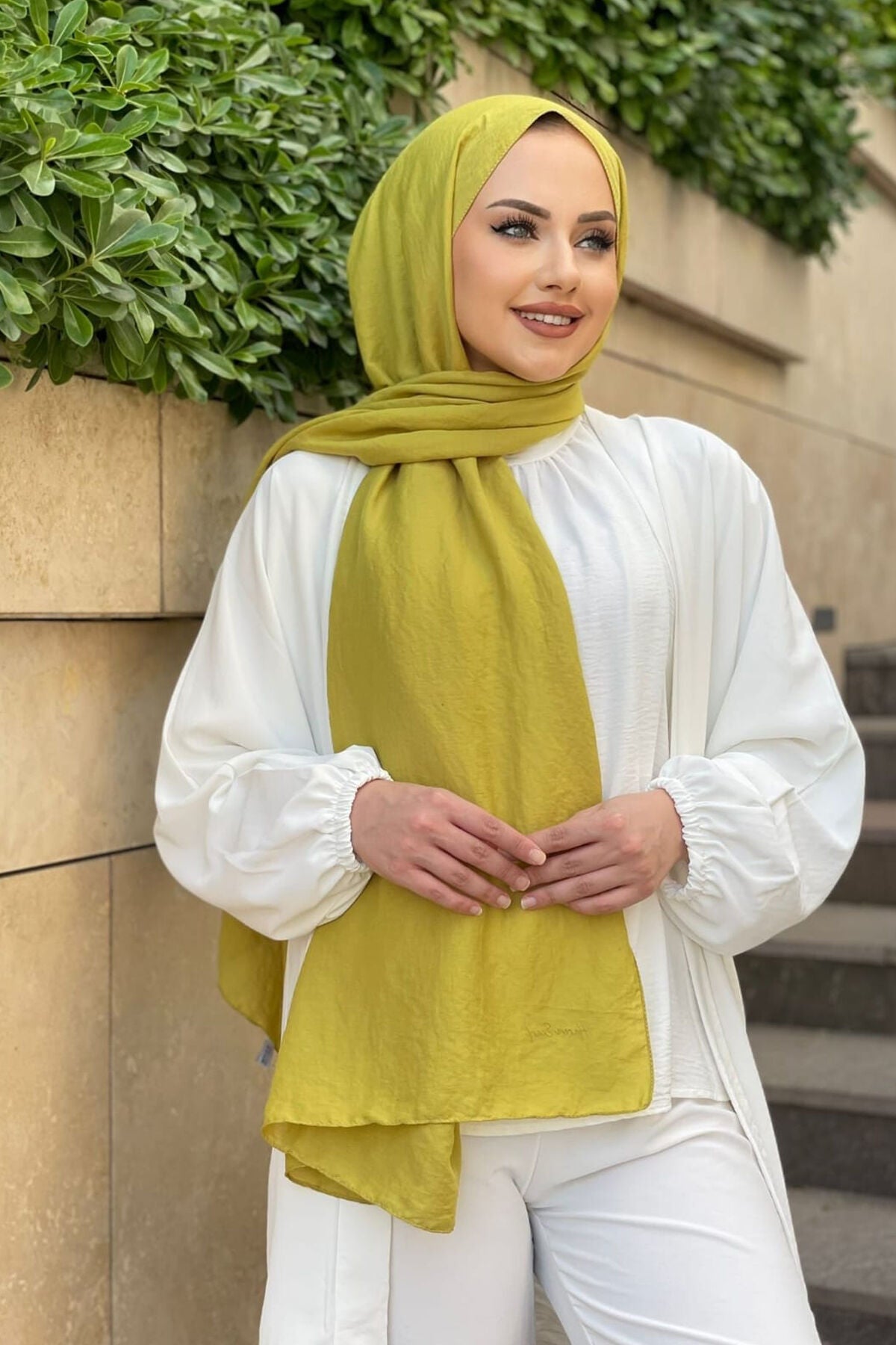 HAREM SCARF Amor Şal-Fıstık