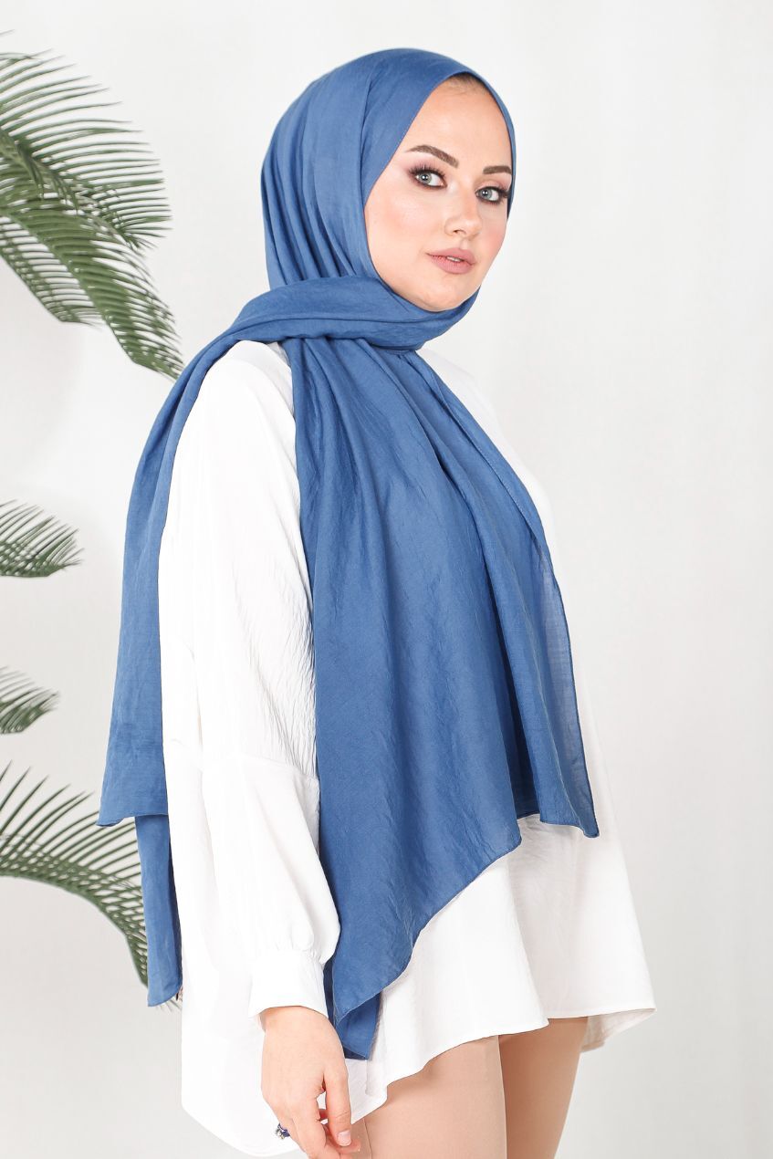 HAREM SCARF Amor Şal-İndigo
