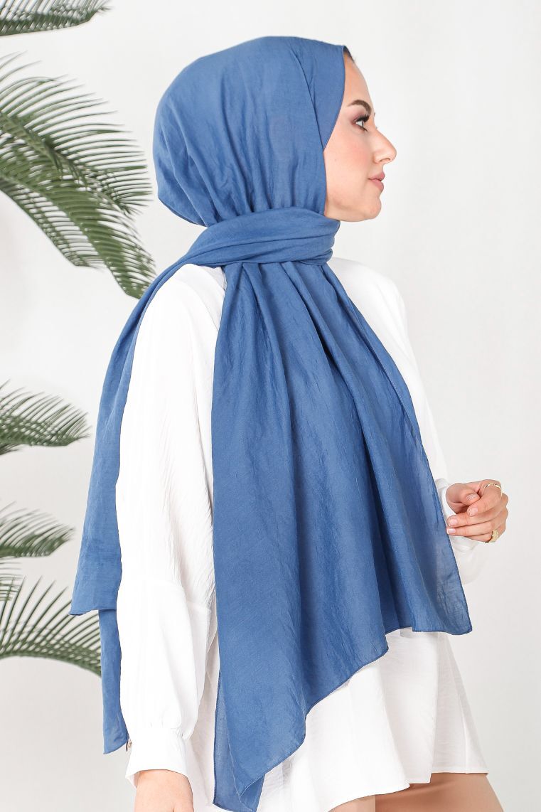 HAREM SCARF Amor Şal-İndigo