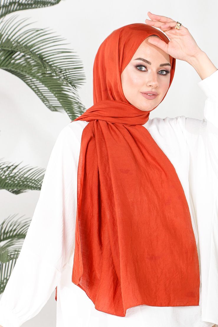 HAREM SCARF Amor Şal-Kiremit