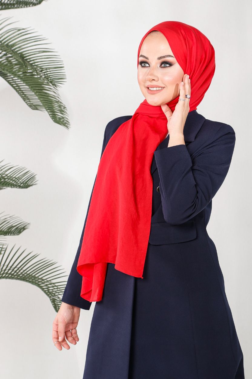 HAREM SCARF Amor Şal-Kırmızı