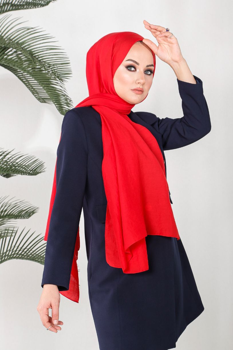 HAREM SCARF Amor Şal-Kırmızı
