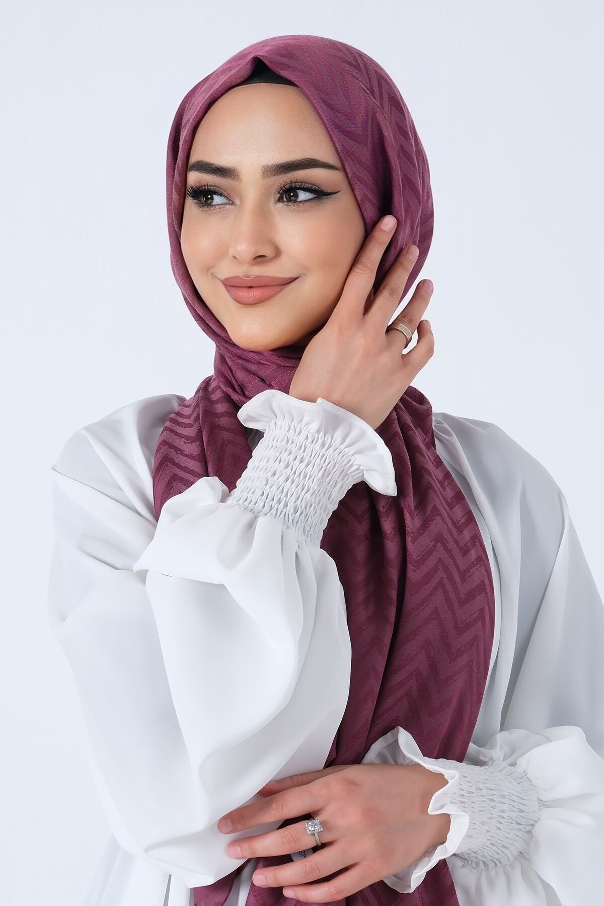 HAREM SCARF Lino Jakar Şal Leylak