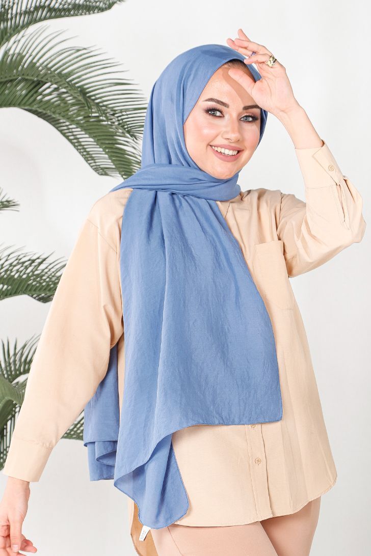 HAREM SCARF Amor Şal-Mavi