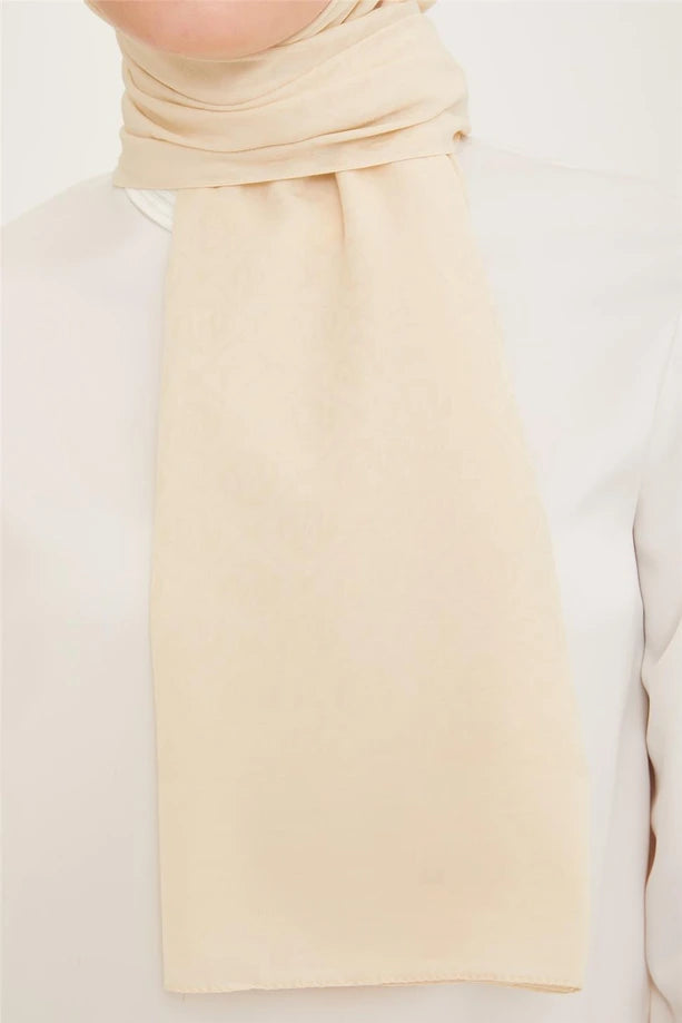 ARMİNE Trend Pamuk Monogram Şal 23002