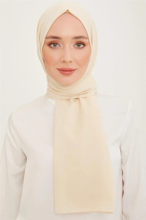 ARMİNE Trend Pamuk Monogram Şal 23002