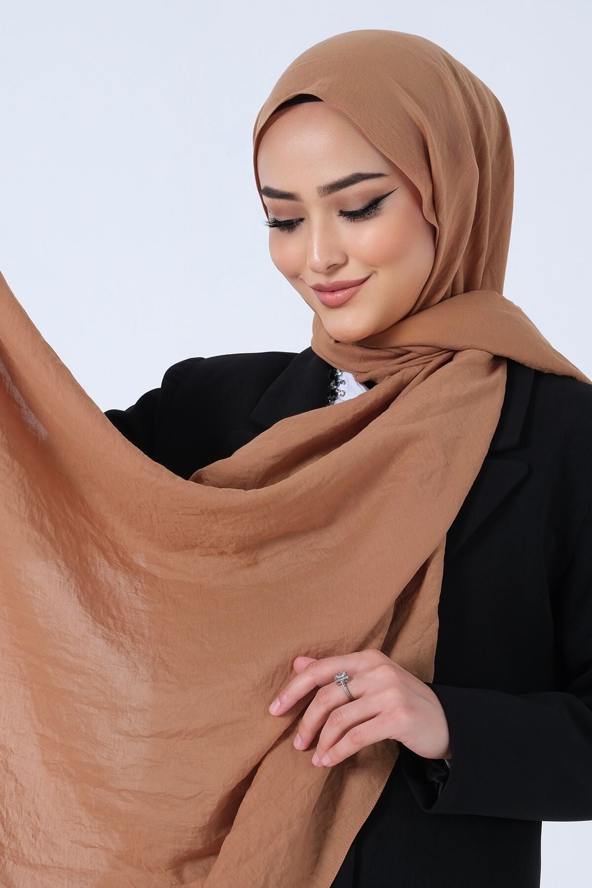 HAREM SCARF Amor Şal-Taba