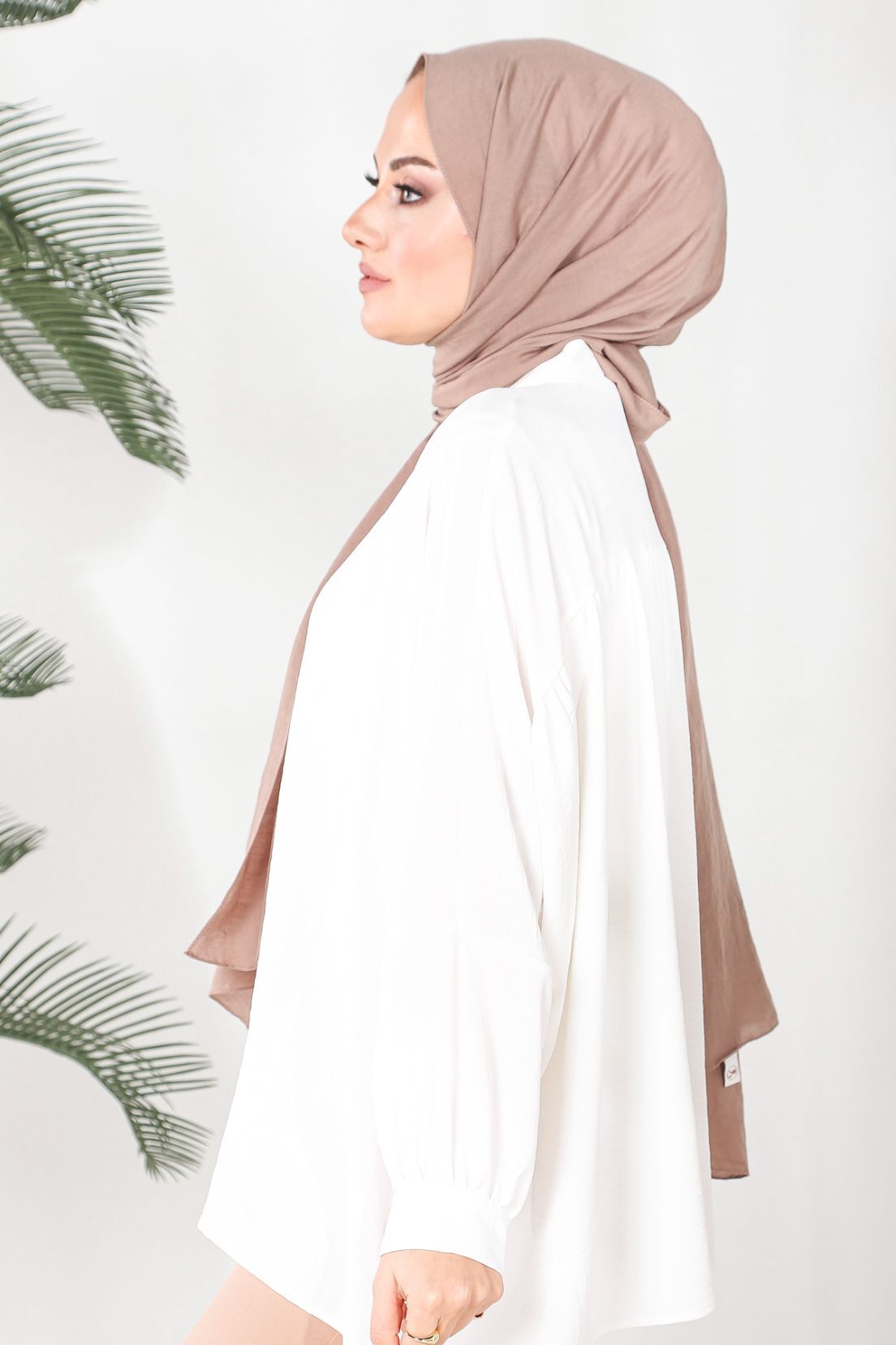HAREM SCARF Amor Şal-Vizon