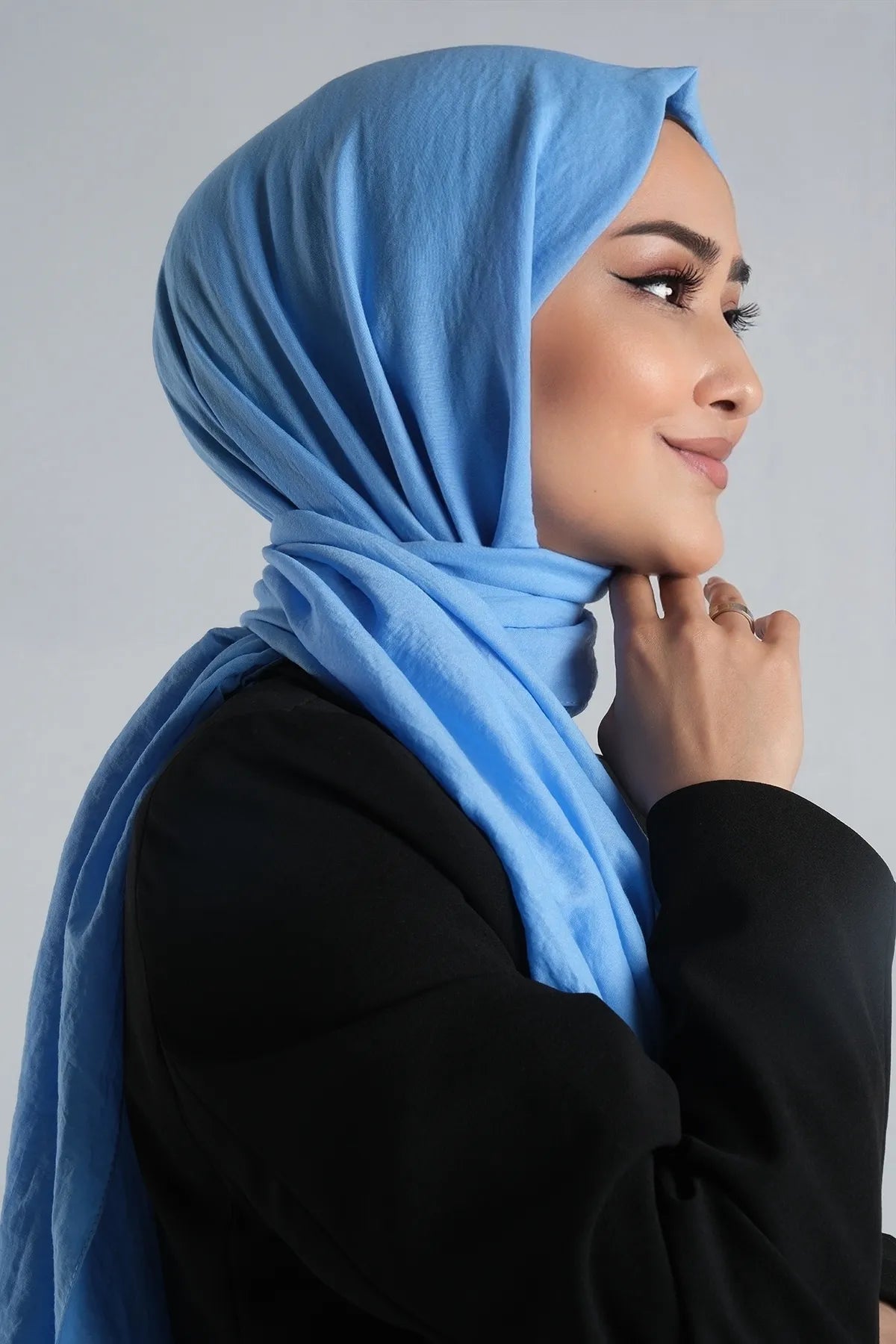 HAREM SCARF Amor Şal-Tebeşir Mavi