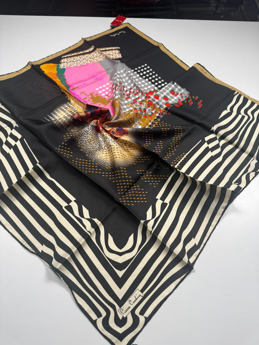 PİERRE CARDİN Twill İpek Eşarp