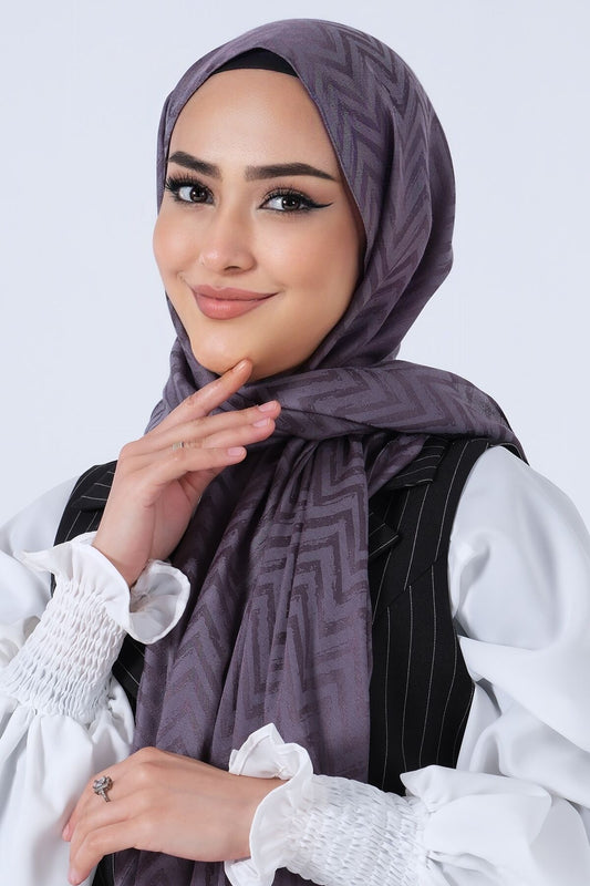 HAREM SCARF Lino Jakar Şal Antrasit