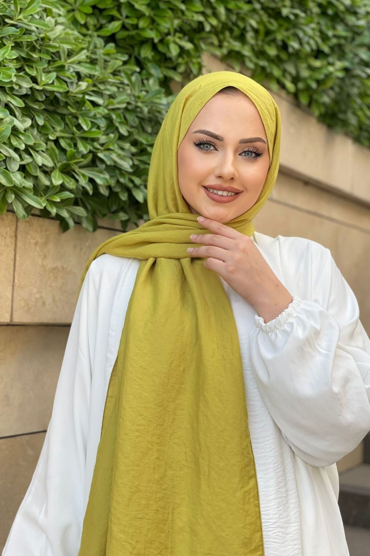 HAREM SCARF Amor Şal-Fıstık