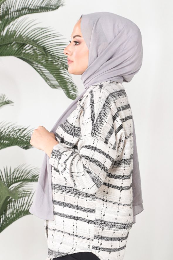 HAREM SCARF Amor Şal-Gri