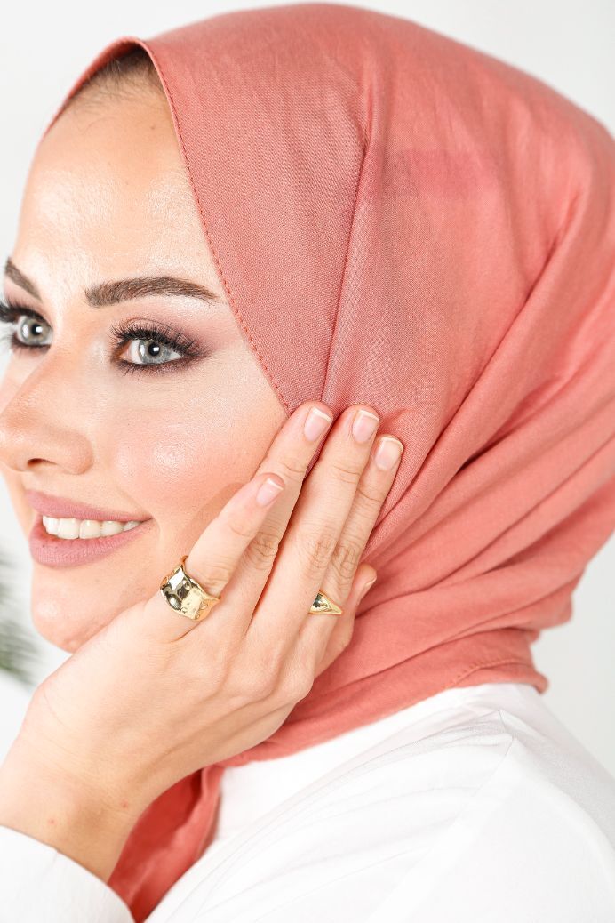 HAREM SCARF Amor Şal-Gül Kurusu