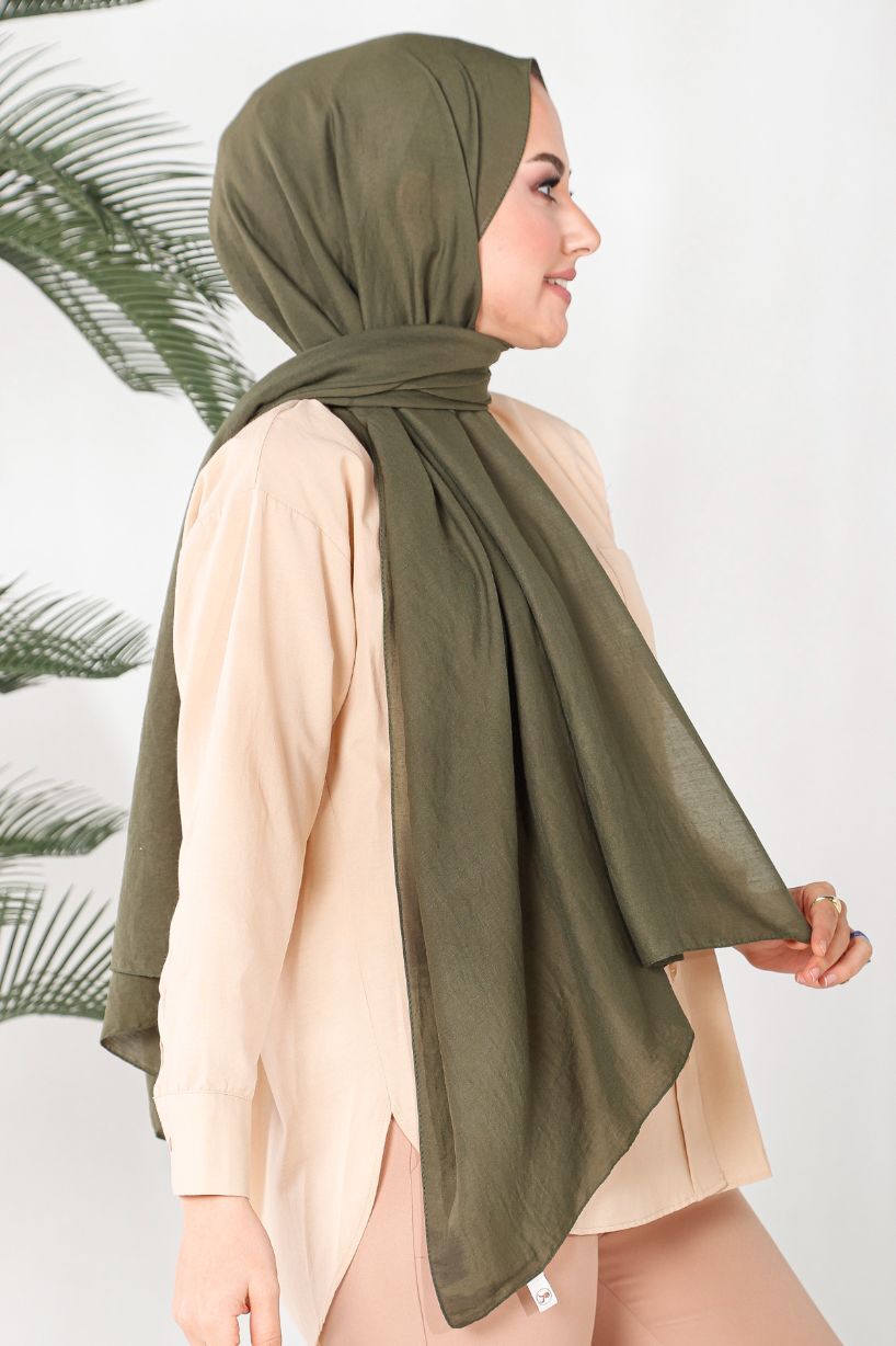 HAREM SCARF Amor Şal-Haki