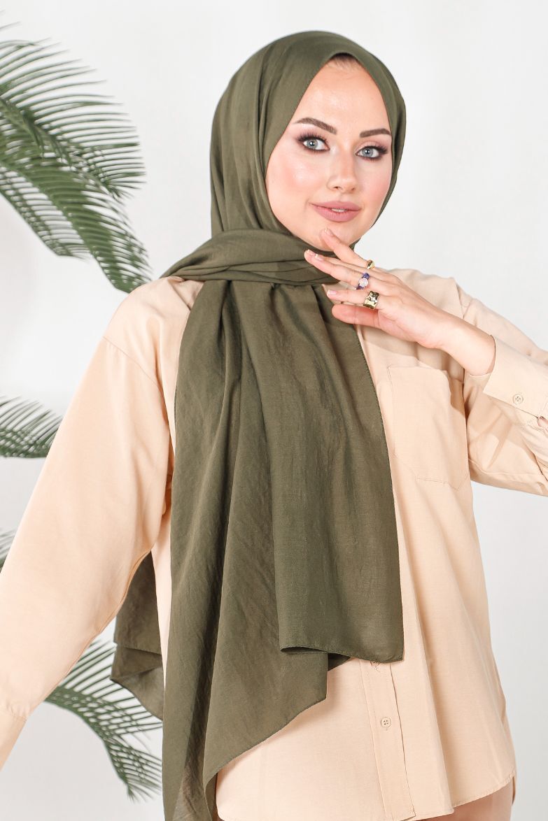 HAREM SCARF Amor Şal-Haki