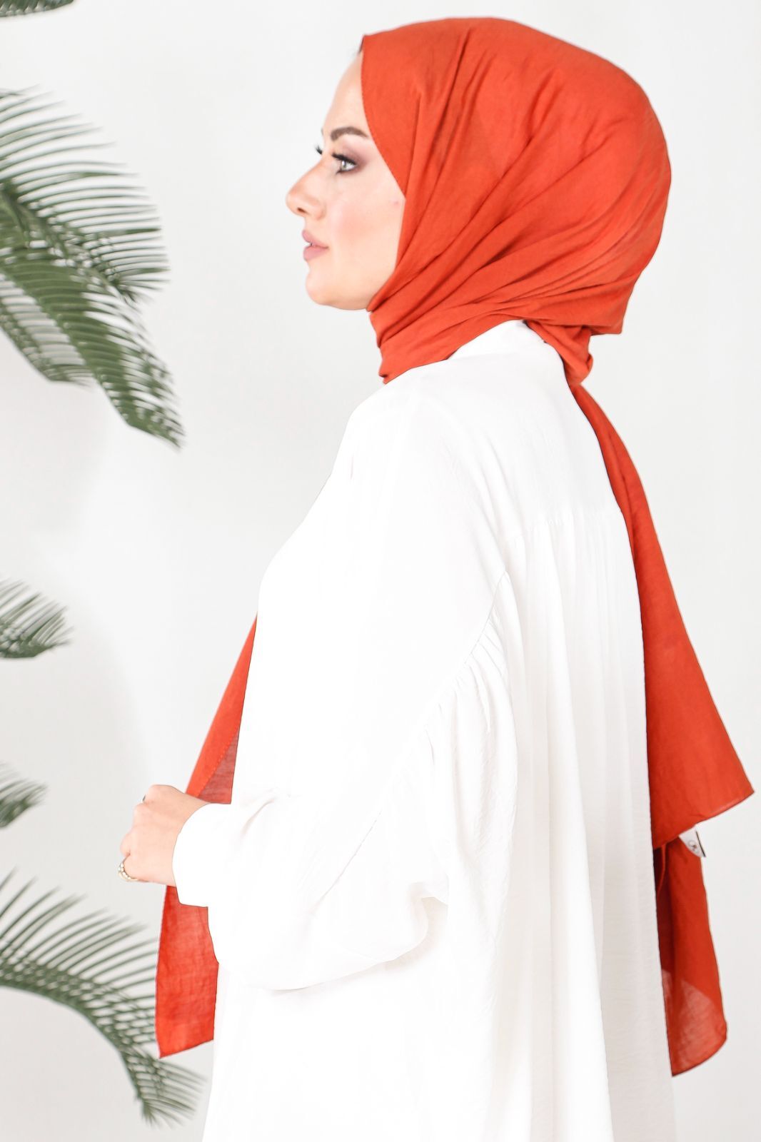 HAREM SCARF Amor Şal-Kiremit