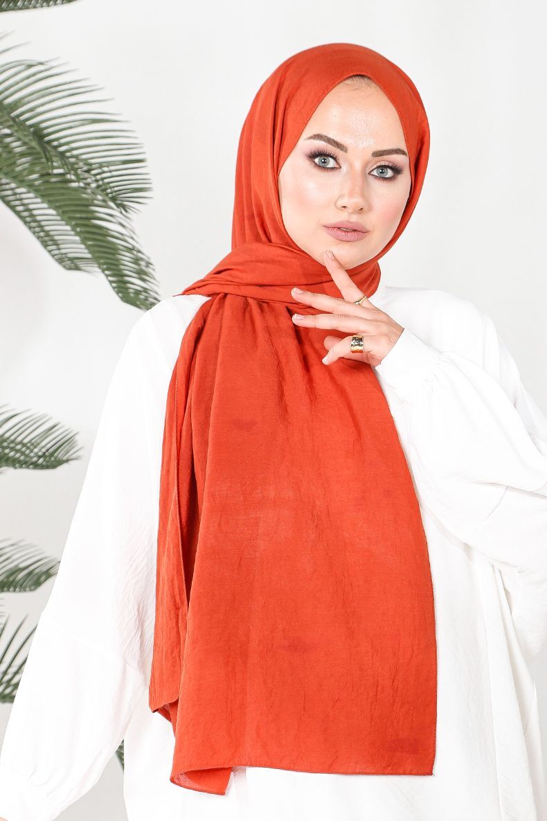 HAREM SCARF Amor Şal-Kiremit
