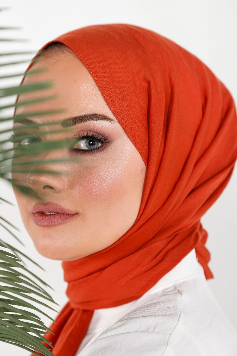 HAREM SCARF Amor Şal-Kiremit