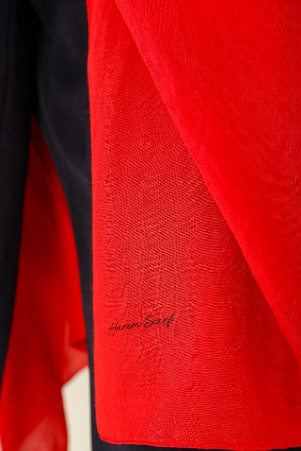HAREM SCARF Amor Şal-Kırmızı