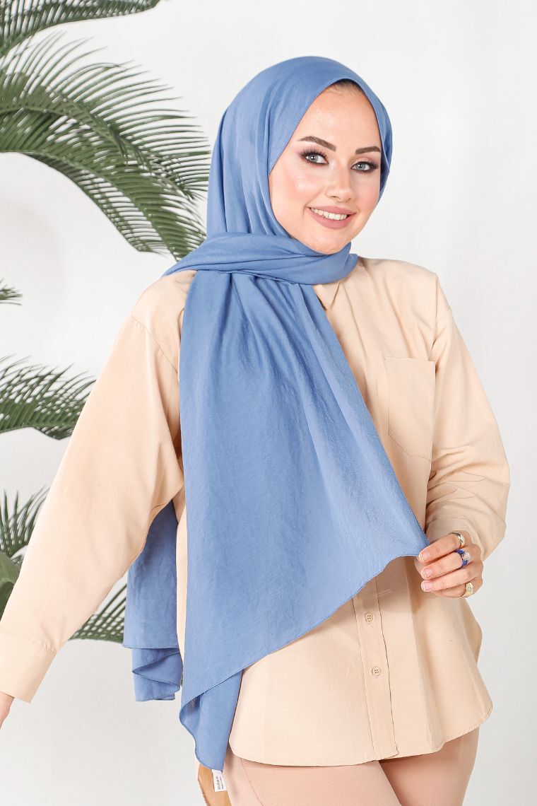 HAREM SCARF Amor Şal-Mavi