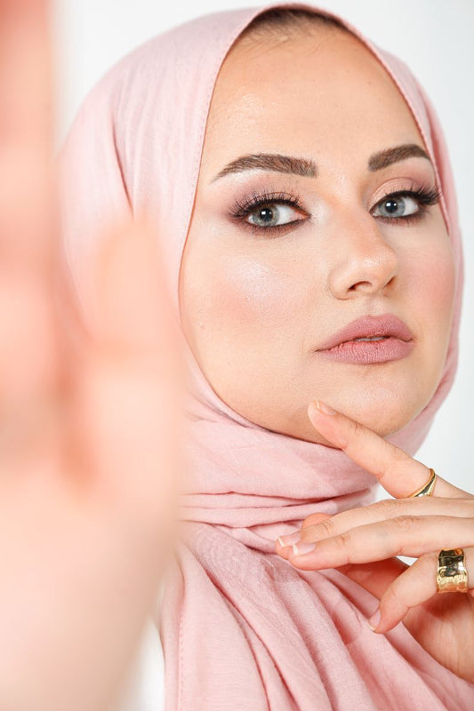 HAREM SCARF Amor Şal-Pudra
