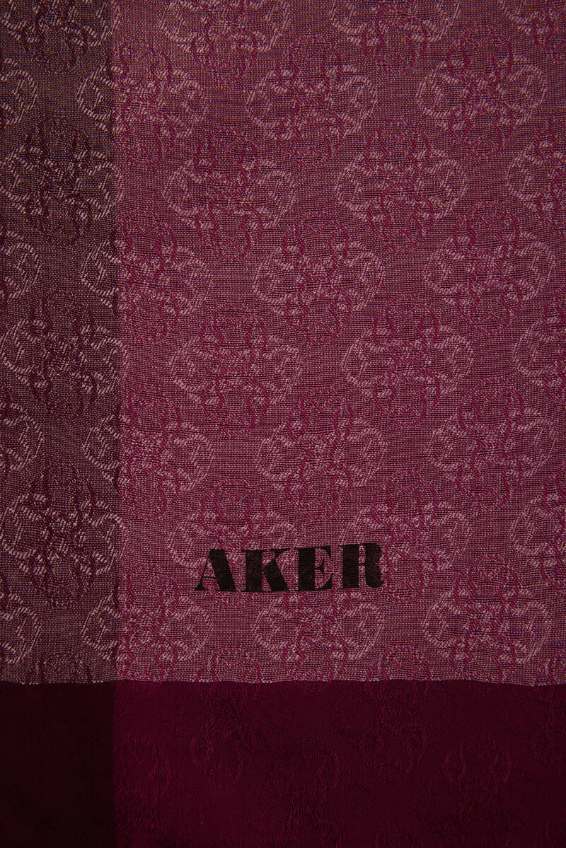 AKER Monogram Jakar Şal 992